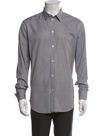 Celine Striped Long Sleeve Shirt