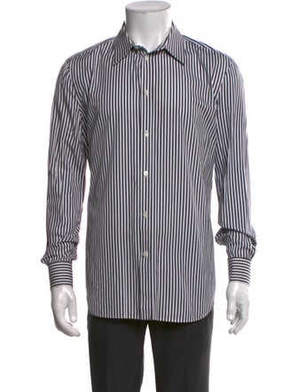 Celine Striped Long Sleeve Shirt