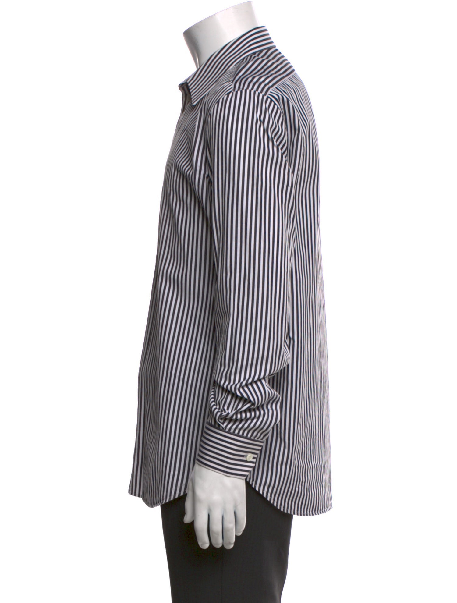 Celine Striped Long Sleeve Shirt