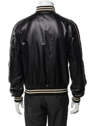 Celine Striped Bomber Jacket