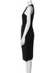 Celine Crew Neck Midi Length Dress