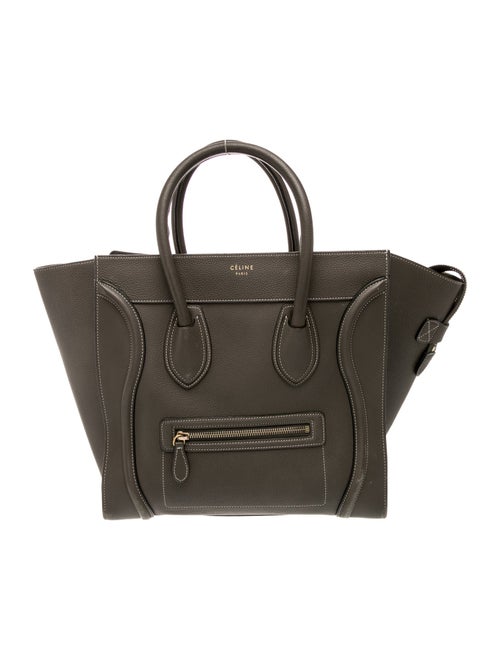Celine Leather Luggage Mini