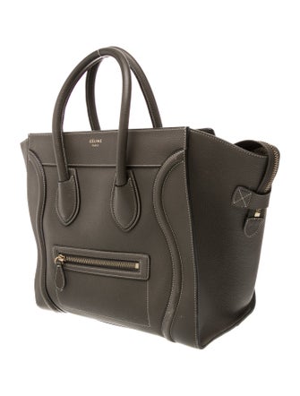 Celine Leather Luggage Mini
