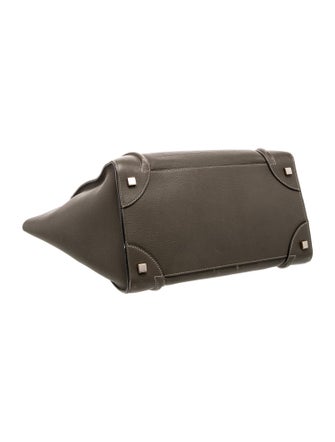 Celine Leather Luggage Mini