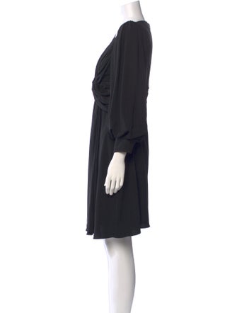 Celine Silk Knee-Length Dress