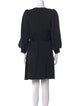 Celine Silk Knee-Length Dress