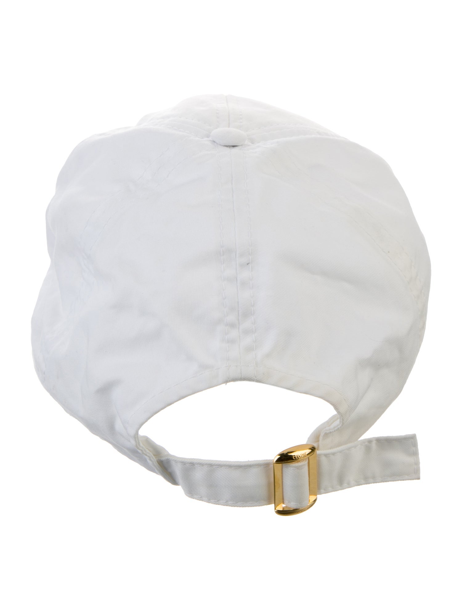 Celine Triomphe Embroidered Baseball Hat.