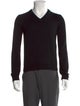 Celine Cashmere V-Neck Pullover