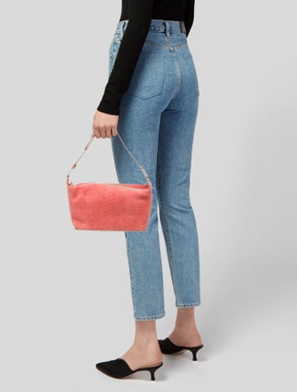 Celine Suede Shoulder Bag
