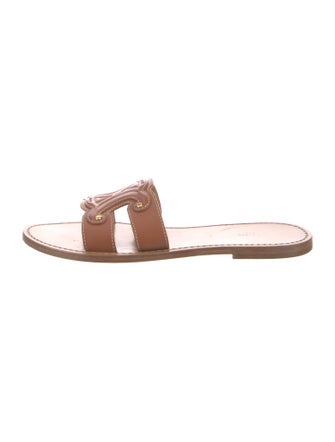 Celine Leather Slides