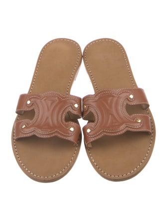 Celine Leather Slides