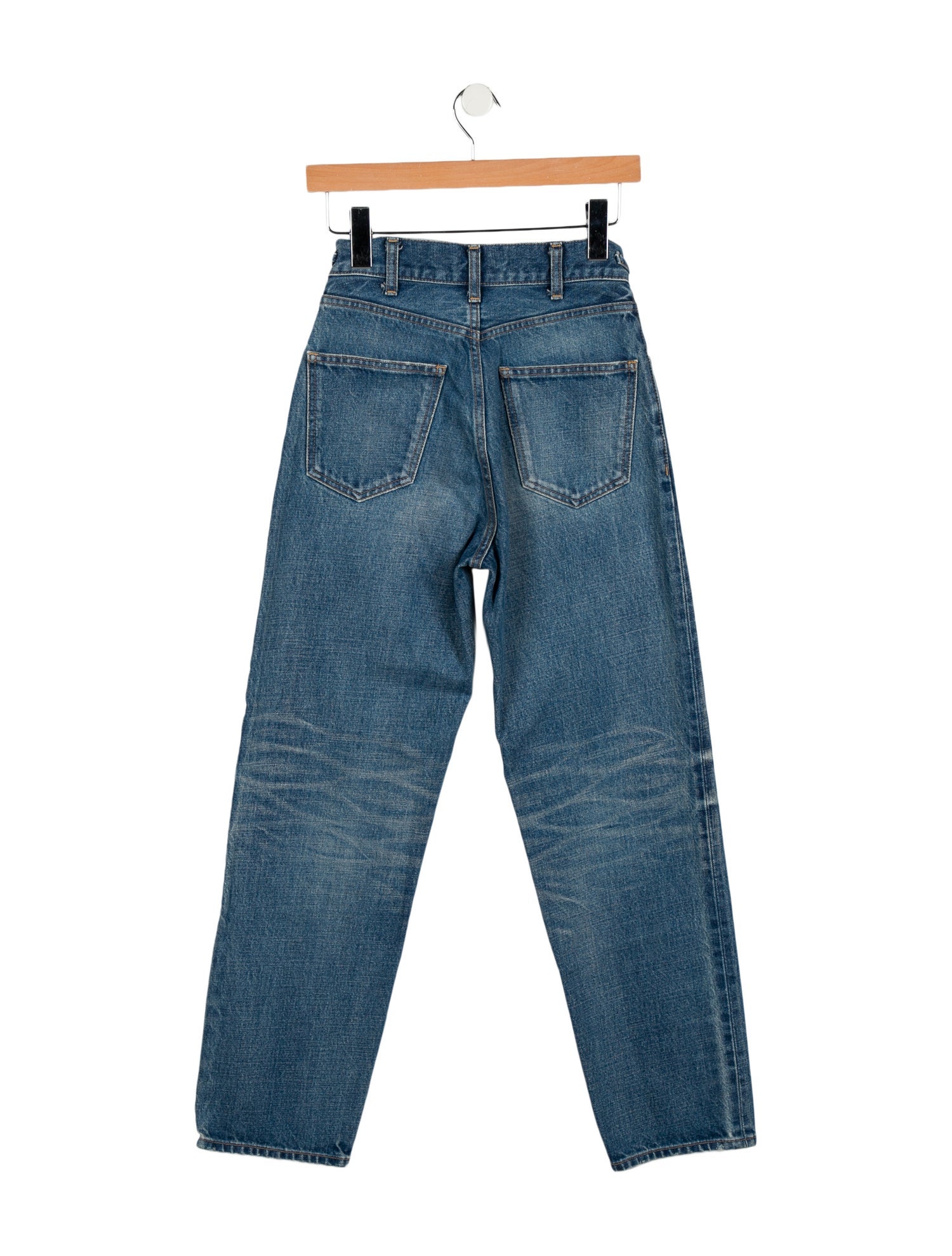 Celine High-Rise Straight Leg Jeans