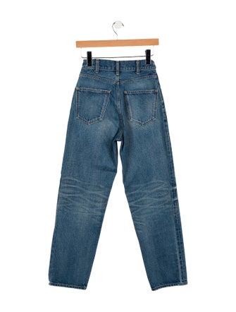 Celine High-Rise Straight Leg Jeans
