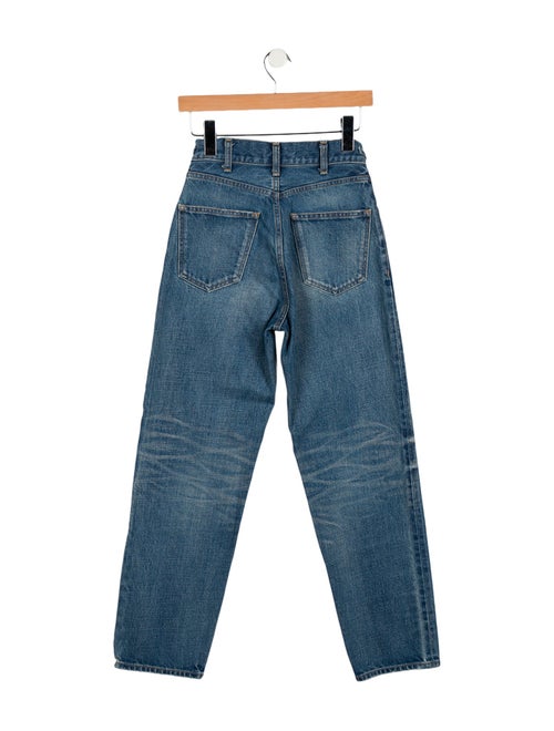 Celine High-Rise Straight Leg Jeans