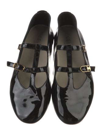 Celine Patent Leather Mary Jane Flats