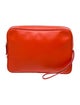 Celine Leather Dragonne Pouch