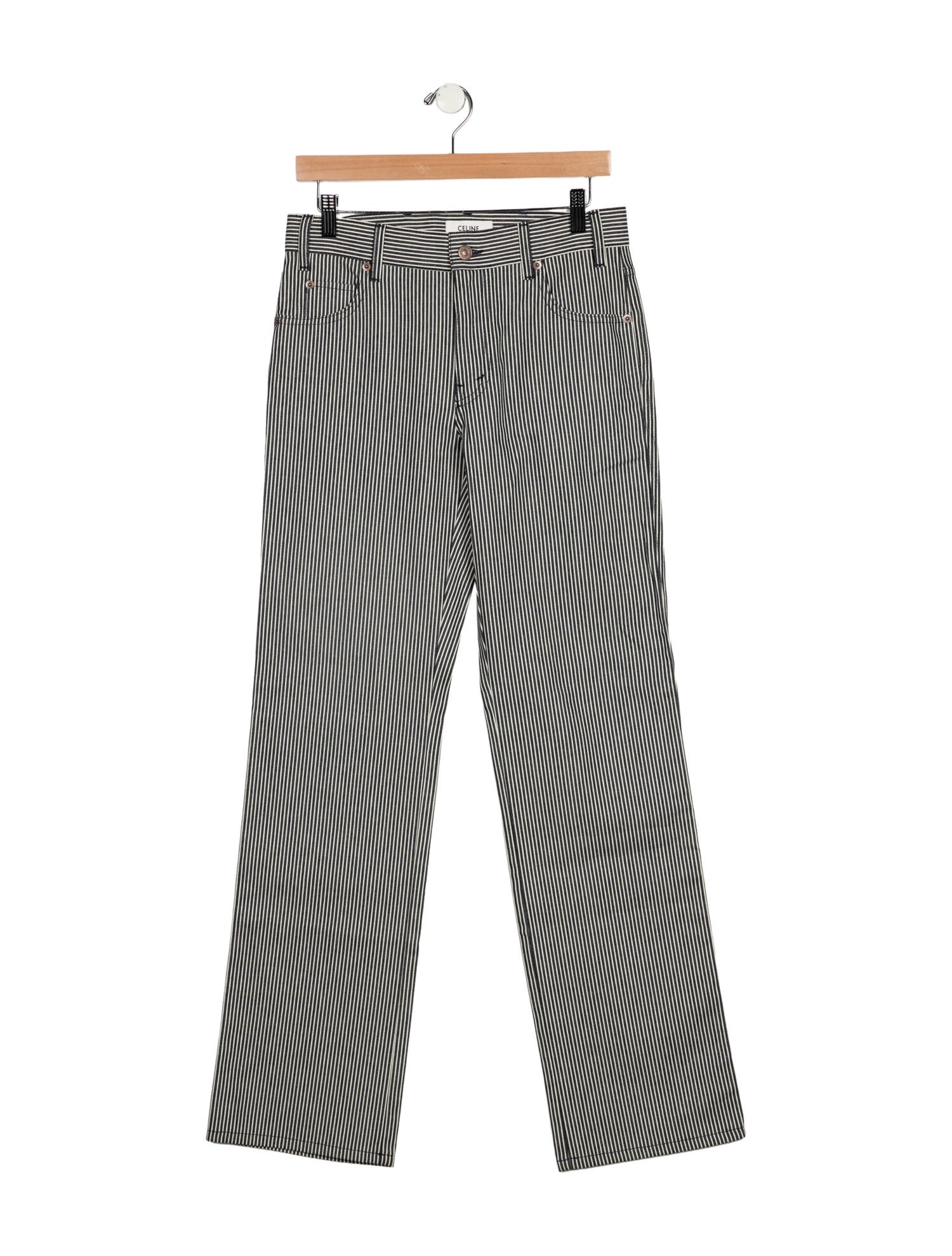 Celine Mid-Rise Straight Leg Jeans w/ Tags