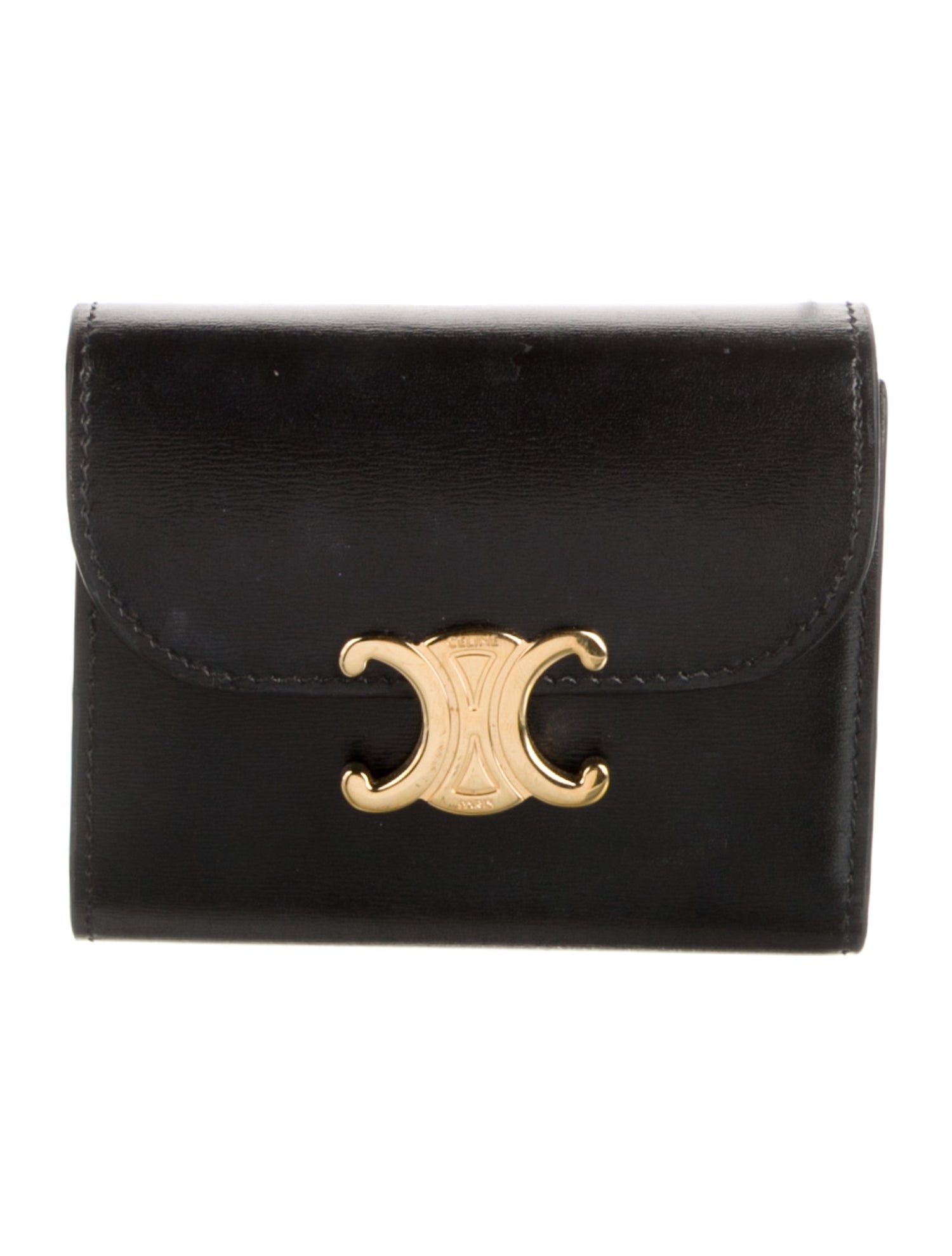 Celine 2023 Triomphe Trifold Wallet