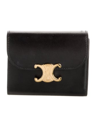 Celine 2023 Triomphe Trifold Wallet