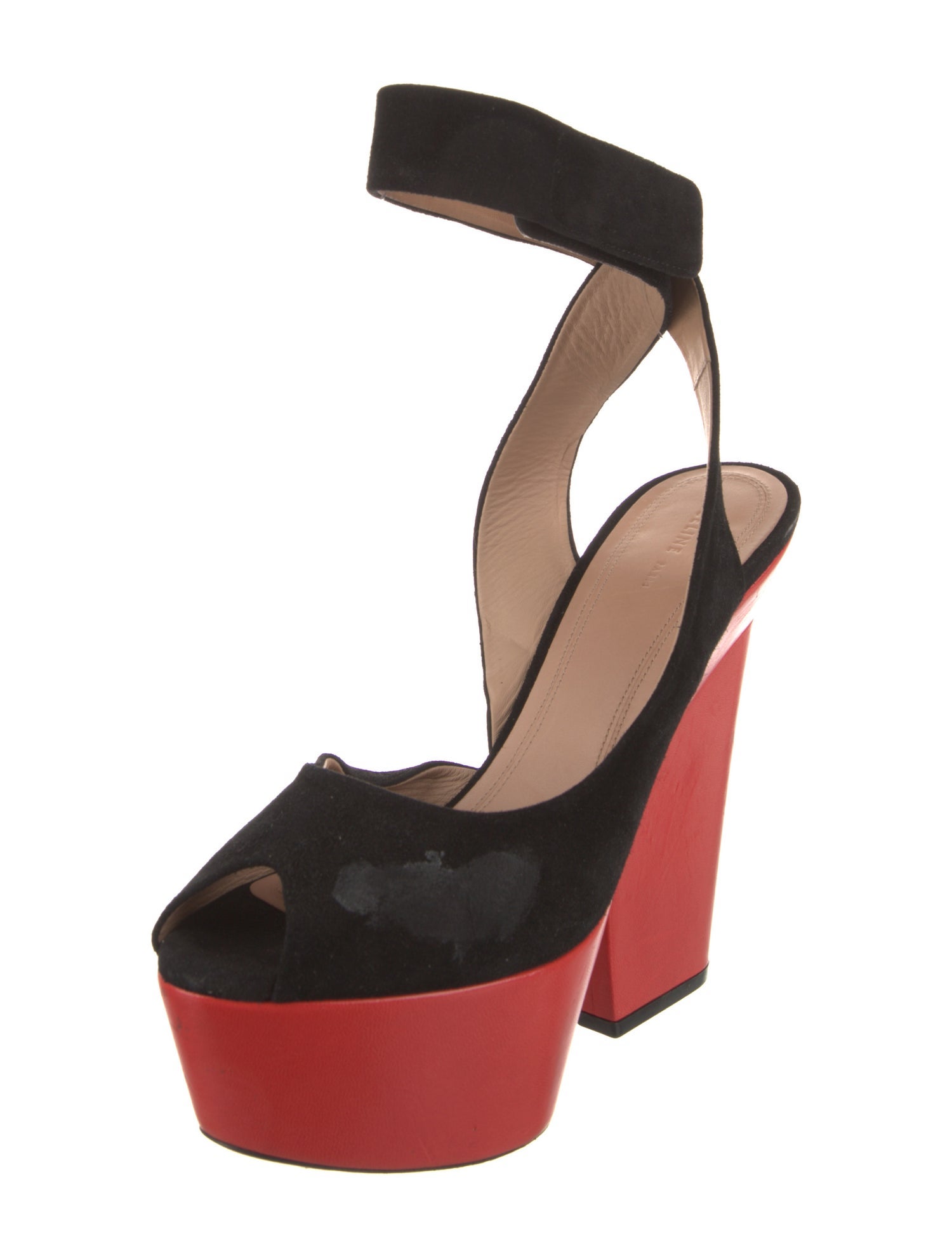 Celine Suede Slingback Pumps