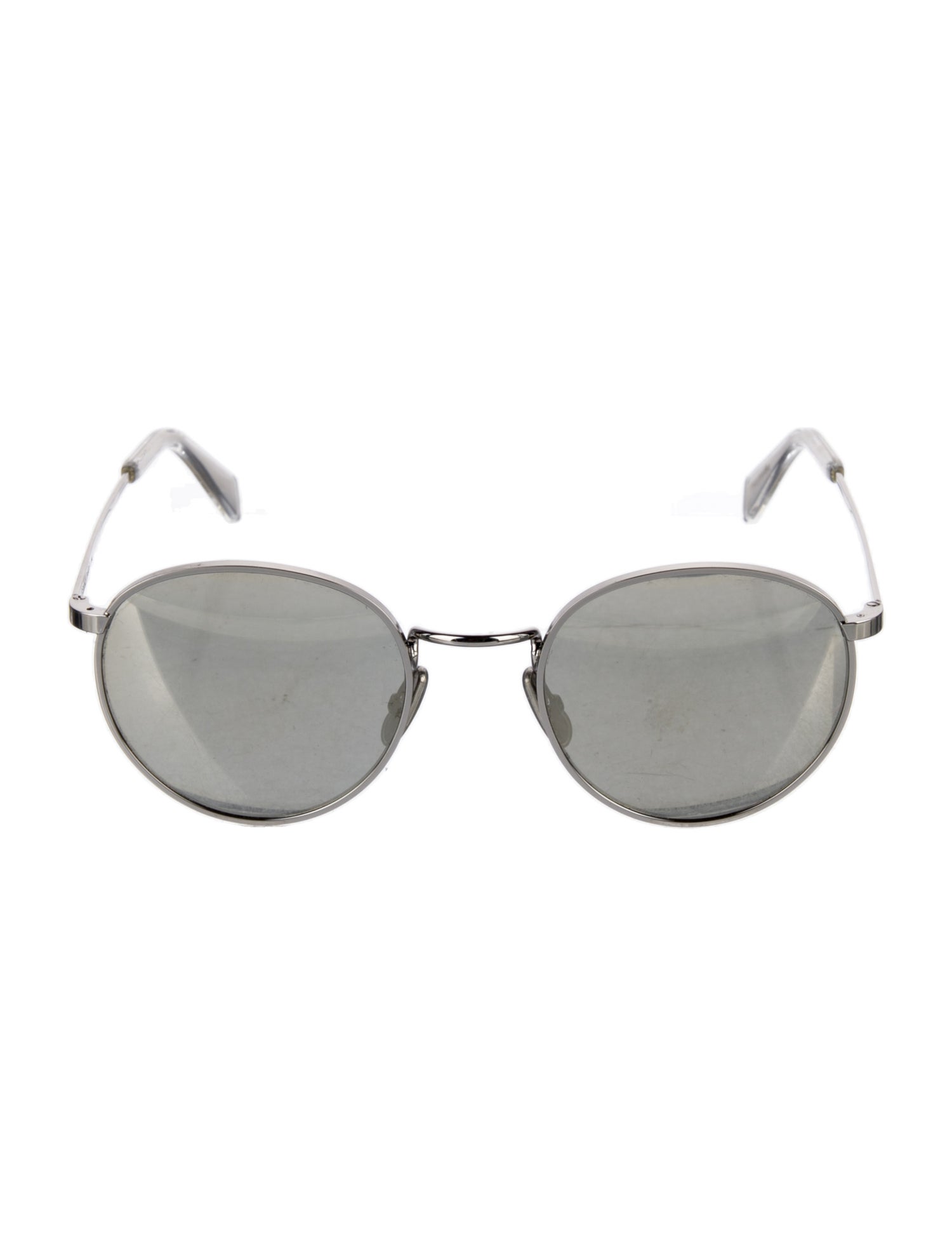 Celine Round Mirrored Sunglasses