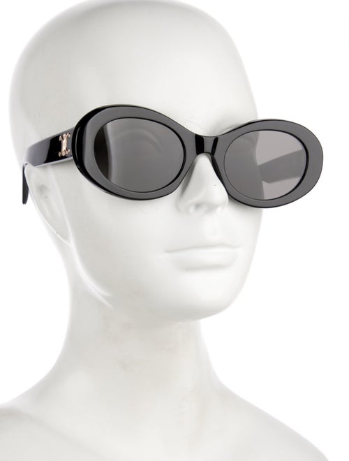 Celine Round Tinted Sunglasses