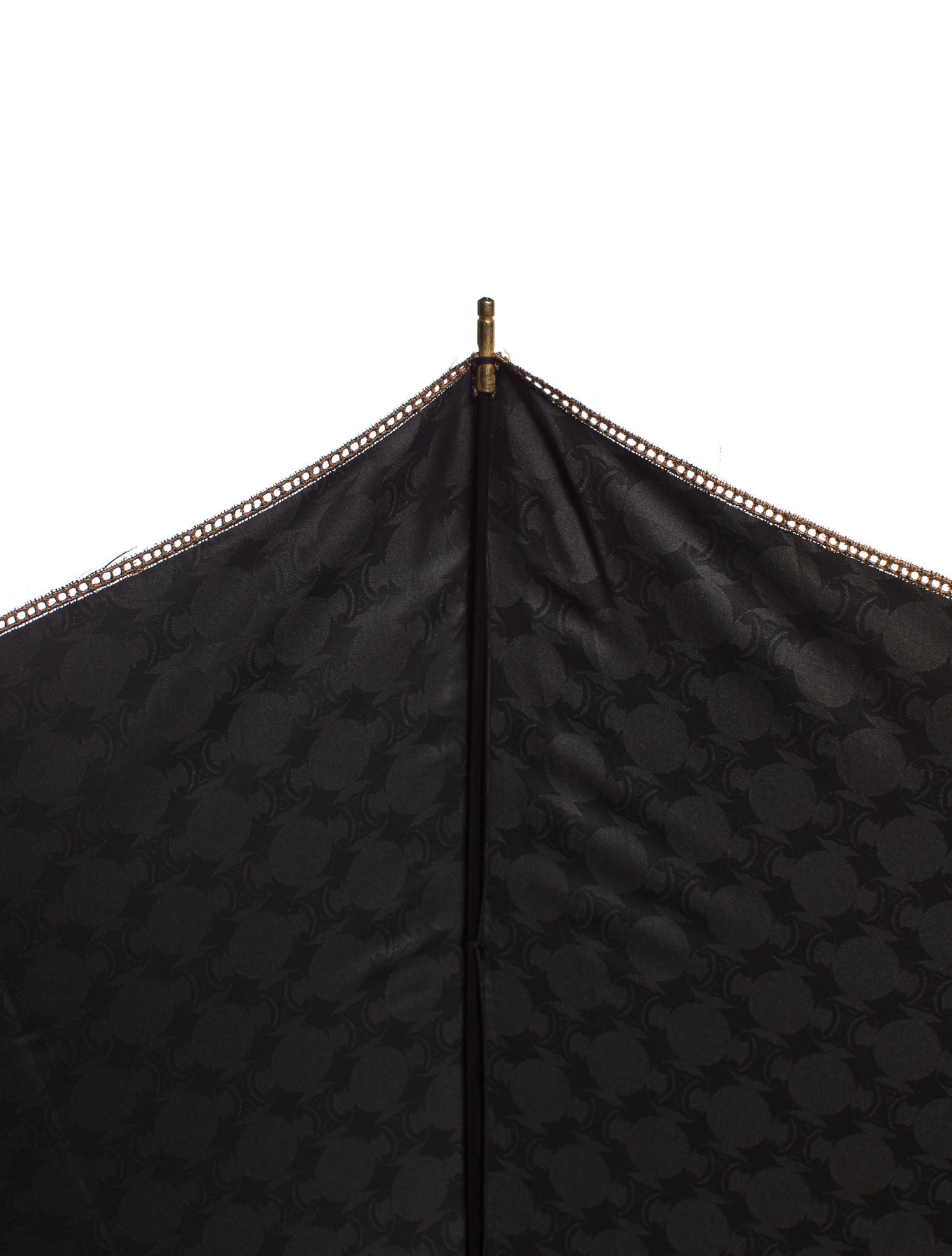 Celine Triomphe Embroidered Moonbat Umbrella