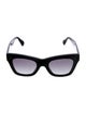 Celine Wayfarer Gradient Sunglasses