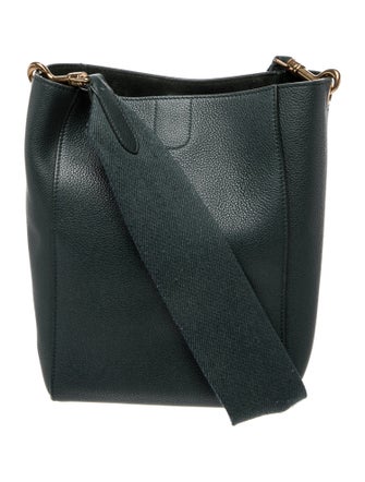 Celine Leather Seau Sangle Small