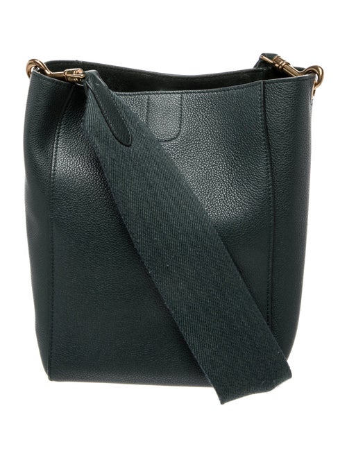 Celine Leather Seau Sangle Small