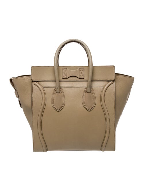 Celine Leather Luggage Mini