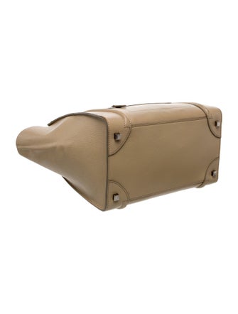 Celine Leather Luggage Mini