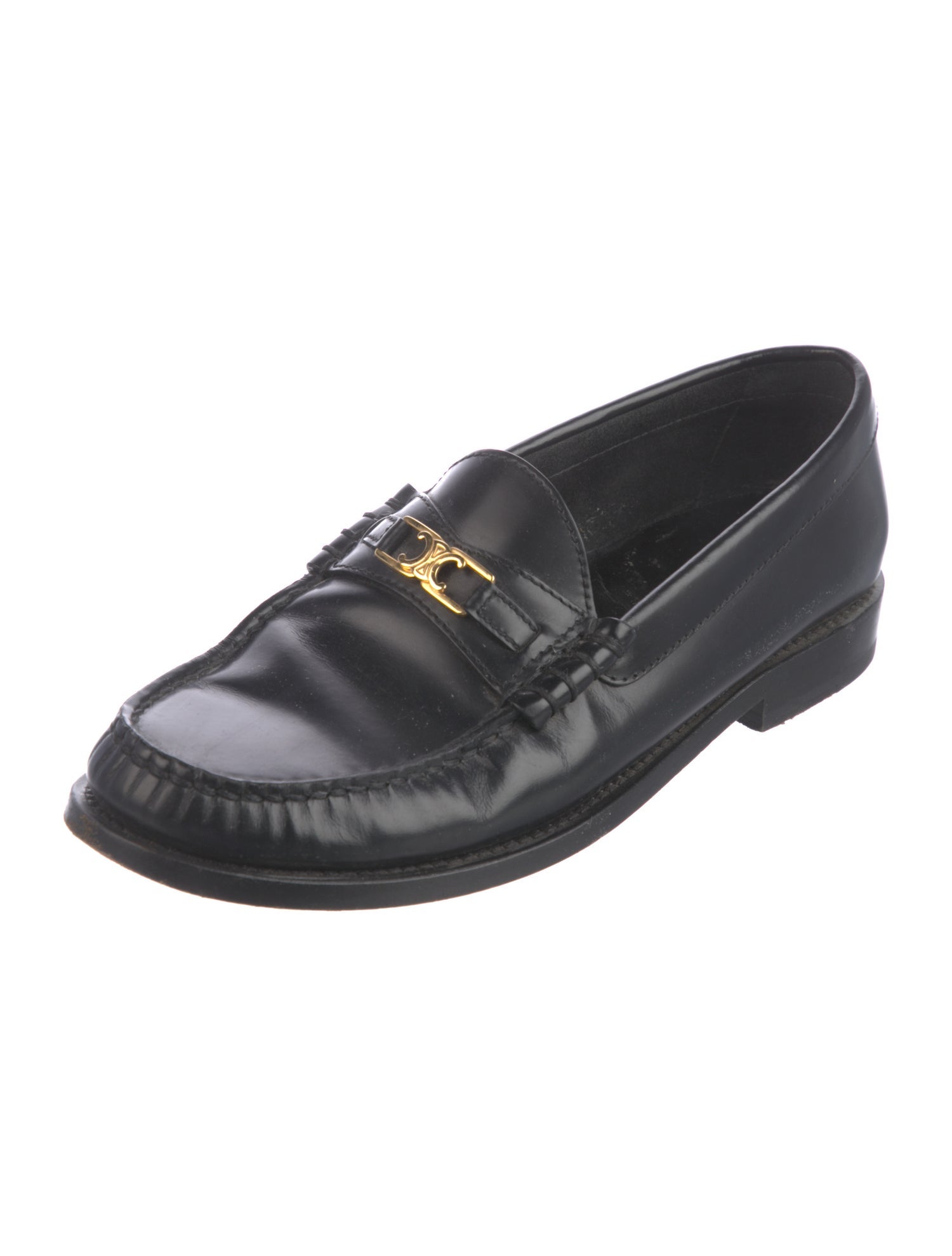 Celine Leather Loafers