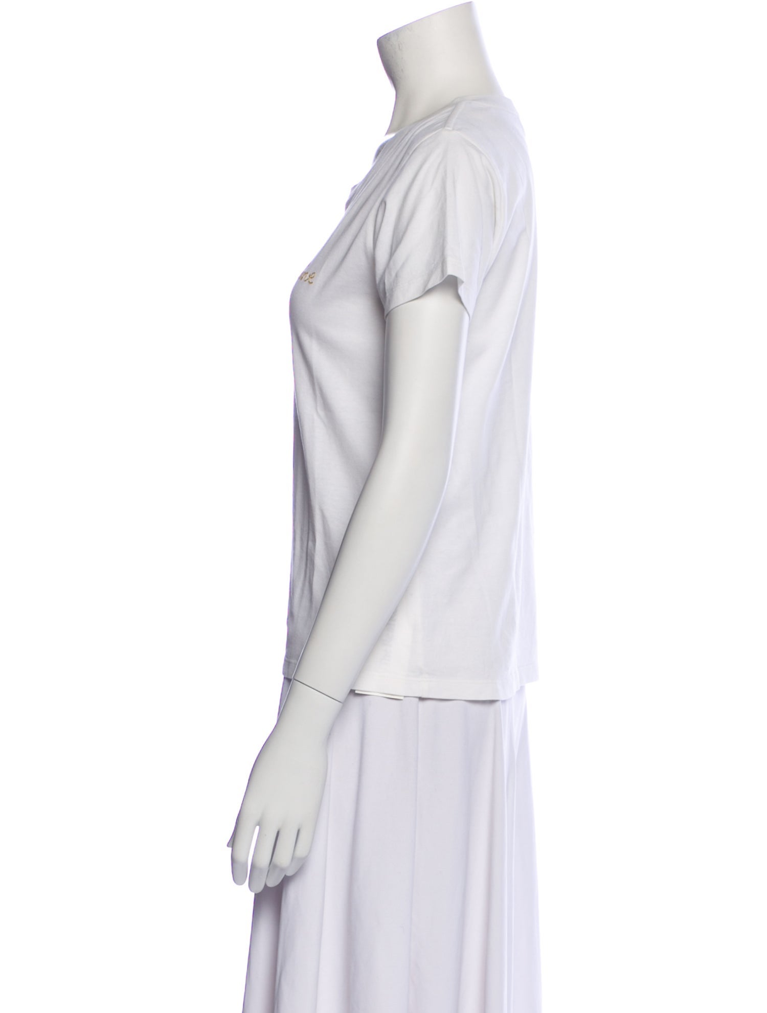 Celine Crew Neck Short Sleeve T-Shirt