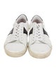 Celine Leather Colorblock Pattern Sneakers