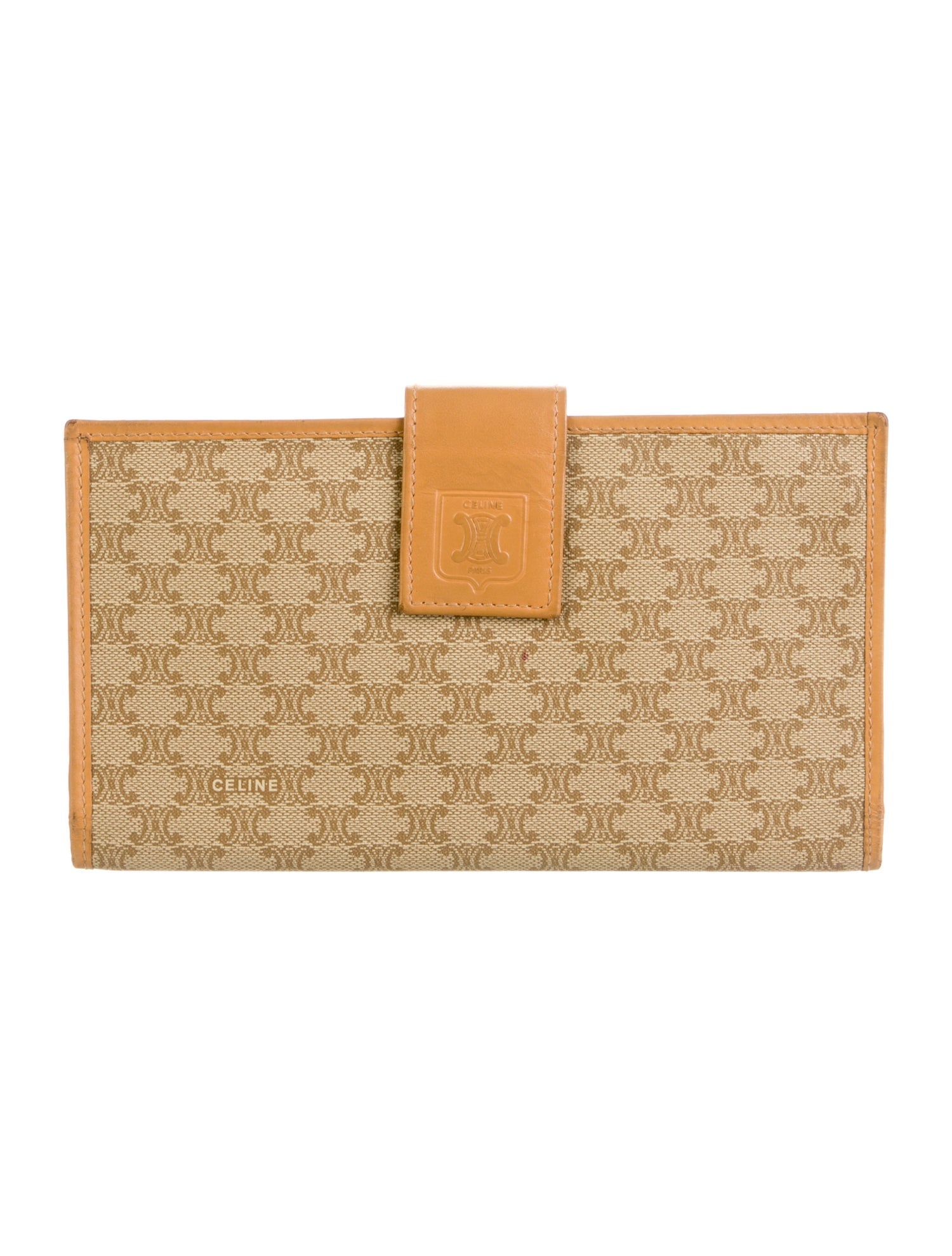 Celine Vintage Macadam Continental Wallet
