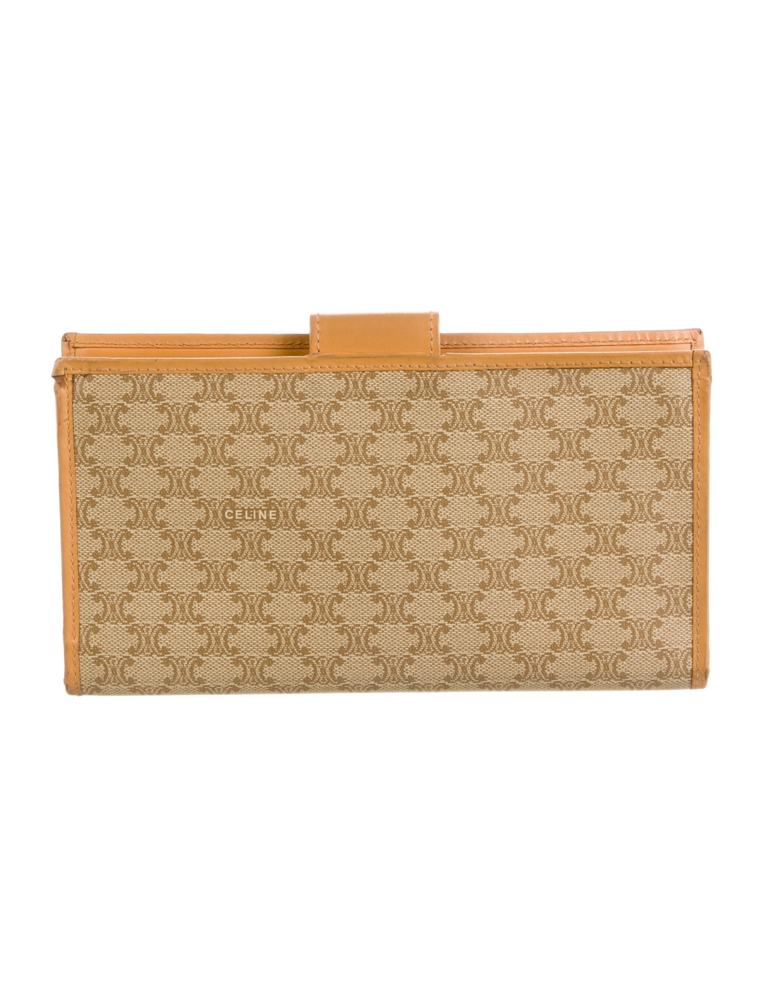 Celine Vintage Macadam Continental Wallet