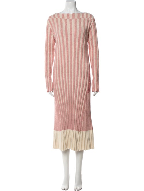 Celine Striped Long Dress