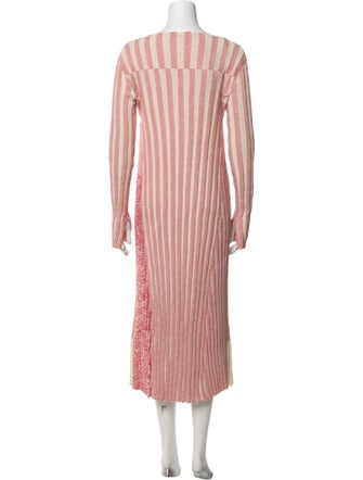 Celine Striped Long Dress