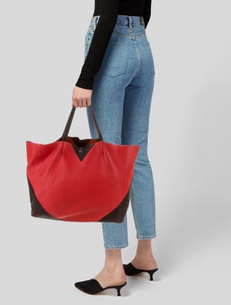 Celine Leather Horizontal Cabas