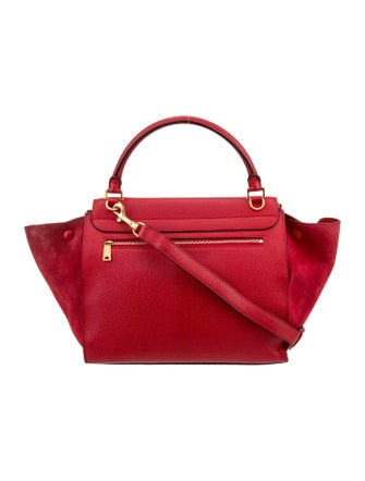 Celine Leather Top Handle Bag