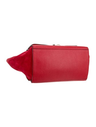 Celine Leather Top Handle Bag