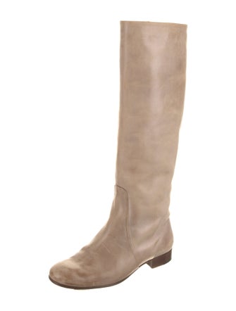 Celine Leather Riding Boots