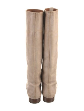 Celine Leather Riding Boots