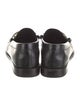 Celine Leather Chain-Link Accents Loafers