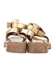 Celine Leather Gladiator Sandals