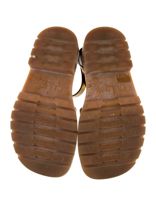 Celine Leather Gladiator Sandals