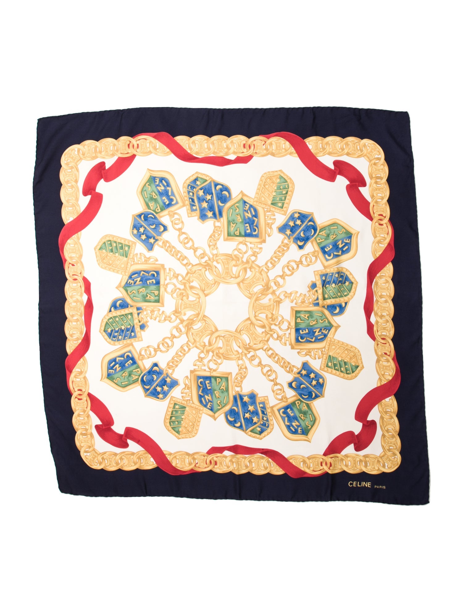 Celine Silk Printed Scarf