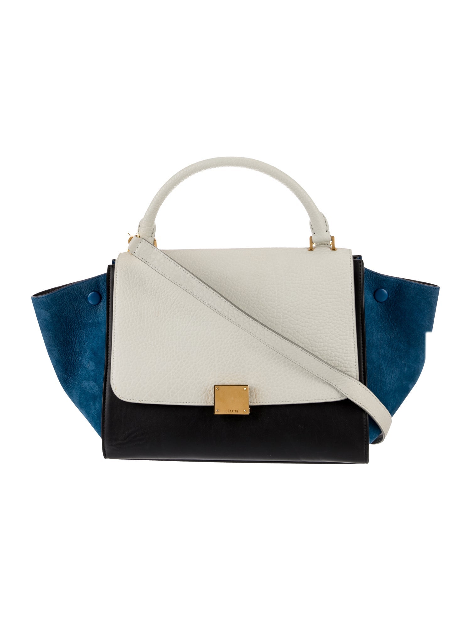 Celine Leather Trapeze Mini