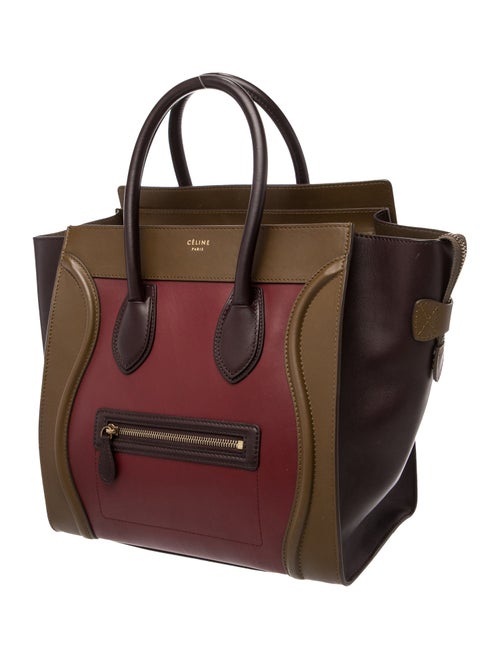 Celine Leather Luggage Mini